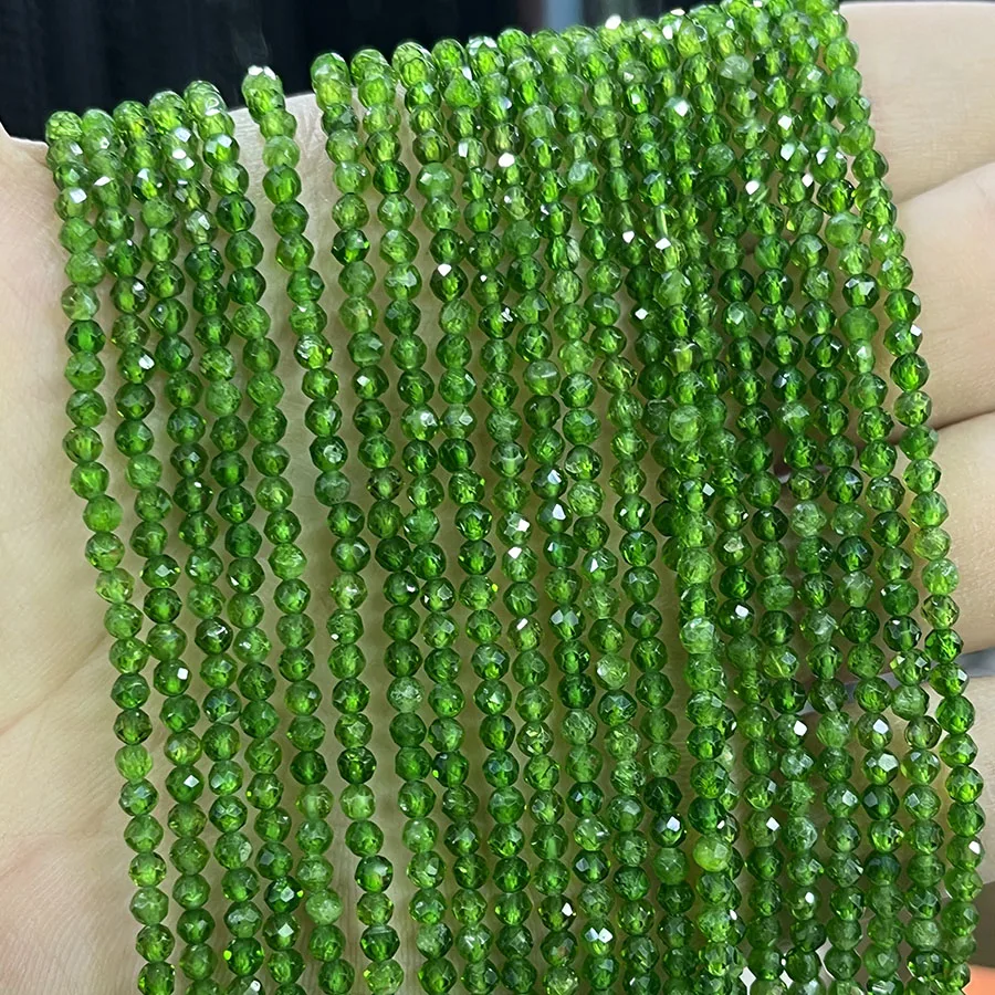 3mm Natural Stone Round Diopside Quartz Crystal Loose Beads For Jewelry Making DIY Bracelet Necklace Accessories 15''
3mm Natural Stone Round Diopside Quartz Crystal Loose Beads For Jewelry Making DIY Bracelet Necklace Accessories 15''