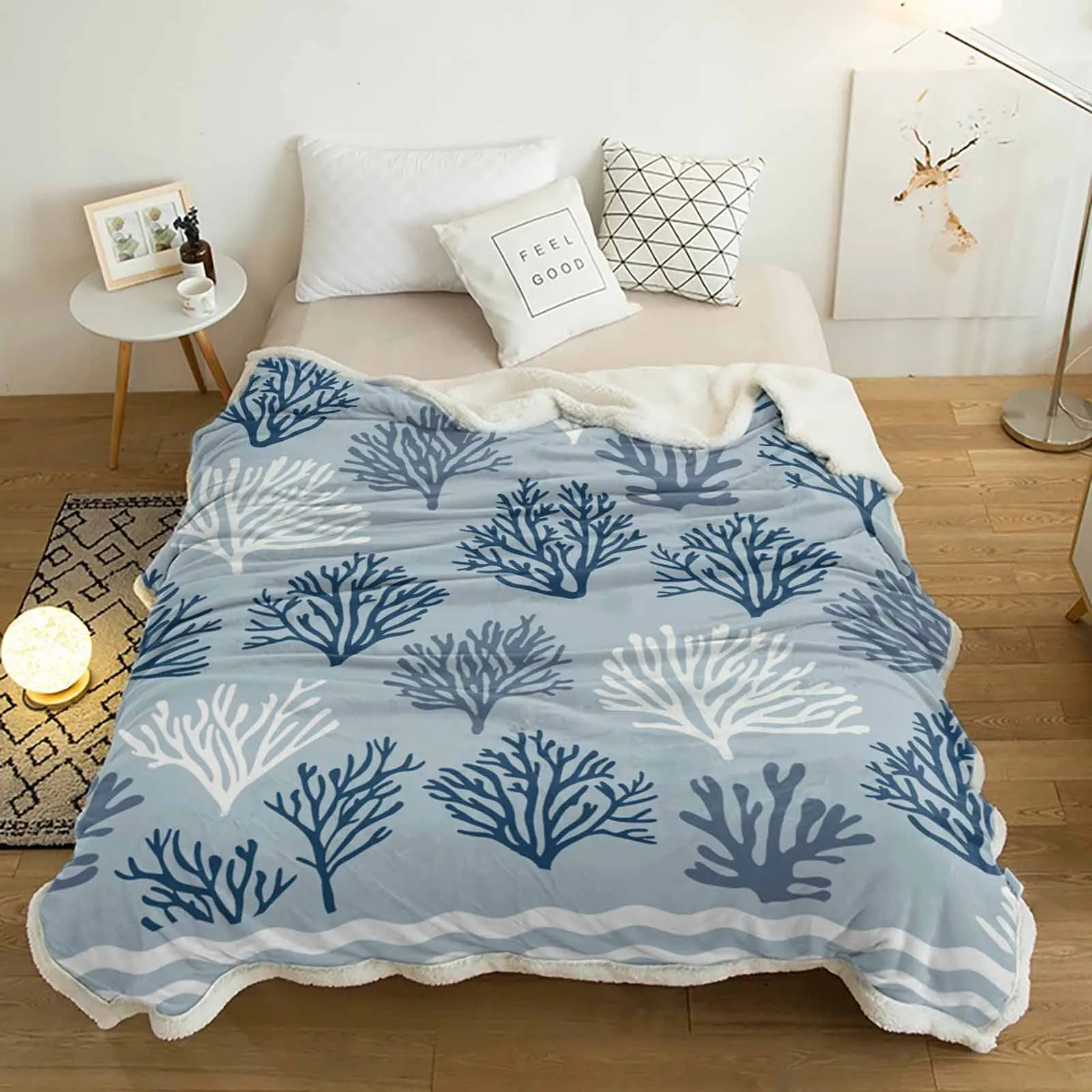 Watercolor Coral Ripple Cashmere Blanket Warm Winter Soft Throw Blankets for Beds Sofa Wool Blanket Bedspread
Watercolor Coral Ripple Cashmere Blanket Warm Winter Soft Throw Blankets for Beds Sofa Wool Blanket Bedspread