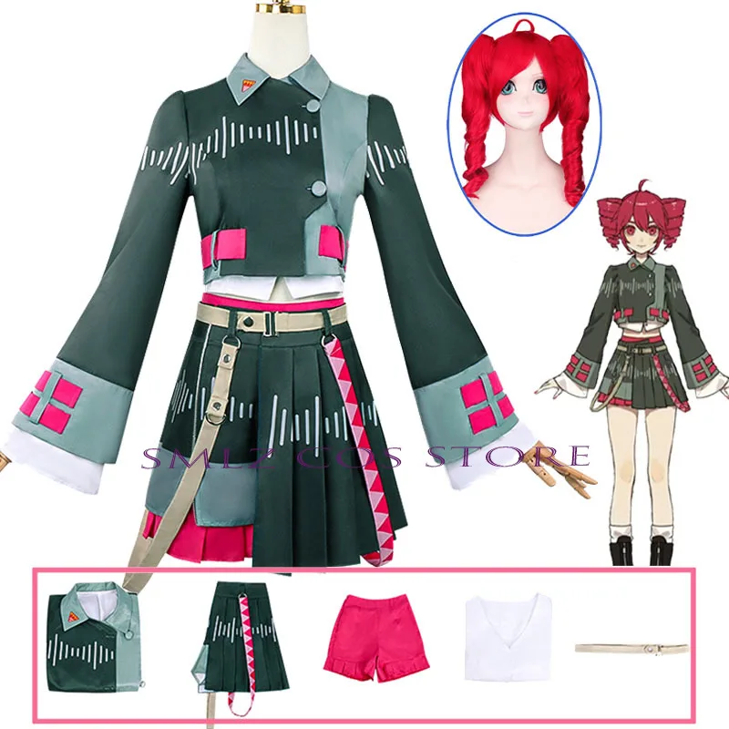 Новый Kasane Teto Косплей Аниме Vtuber Синтезатор V Костюм Темно-зеленая Униформа Teto Наряд Хэллоуин Вечеринка Певица Набор Для Женщин
Новый Kasane Teto Косплей Аниме Vtuber Синтезатор V Костюм Темно-зеленая Униформа Teto Наряд Хэллоуин Вечеринка Певица Набор Для Женщин