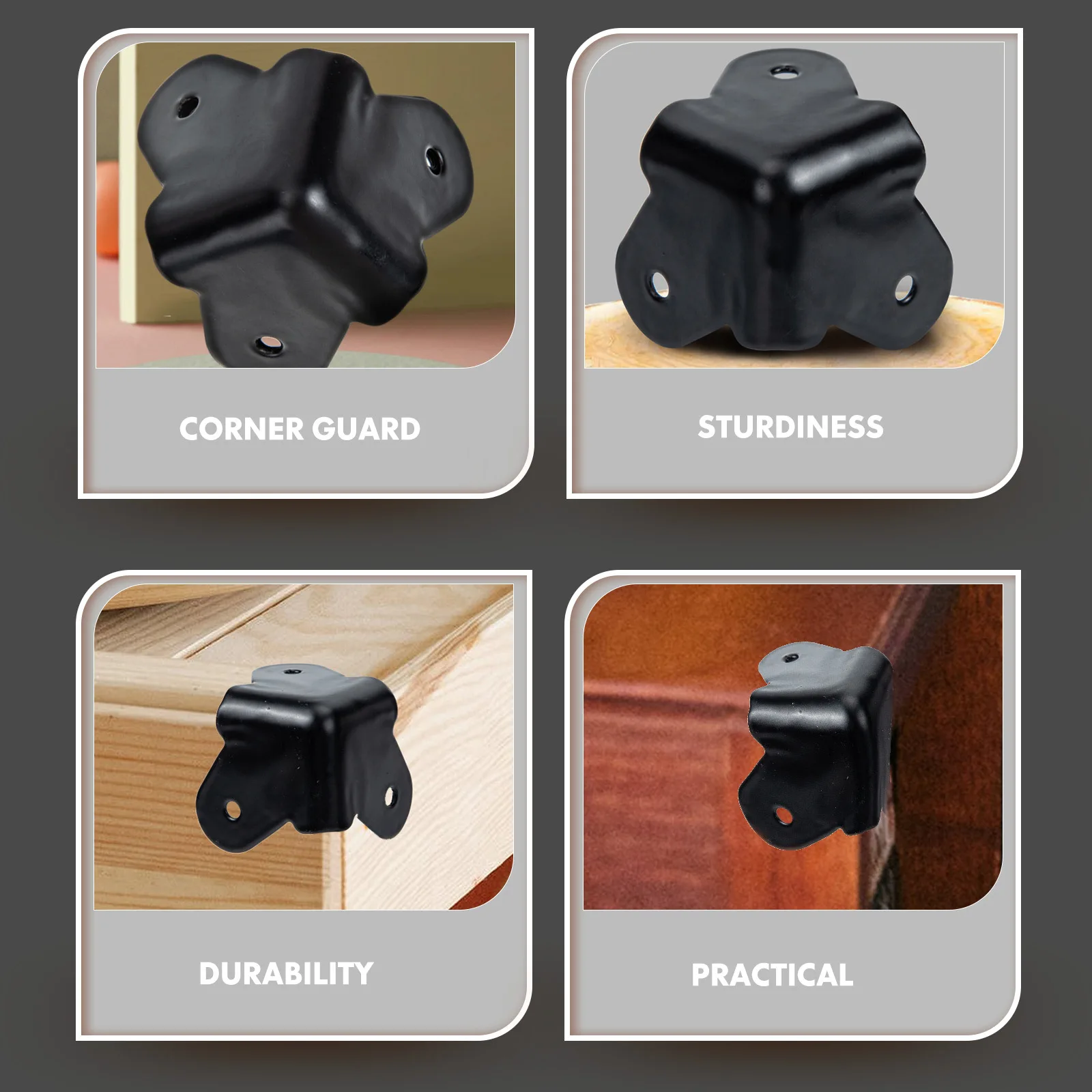 1Set Iron Speaker Corner Protector Strong Damage Resistant Protection Corners Smooth Finish Universal Fit for Speakers Furniture
1Set Iron Speaker Corner Protector Strong Damage Resistant Protection Corners Smooth Finish Universal Fit for Speakers Furniture