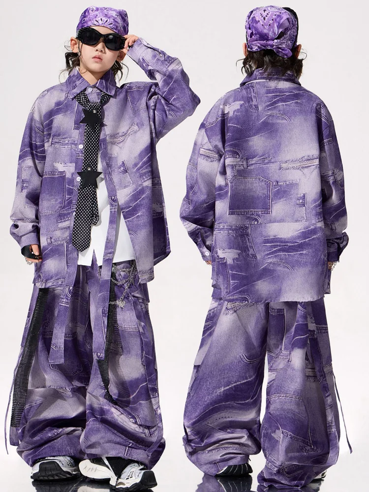 Child Streetwear Hip Hop Print Shirt Pant Kids Cardigan Trousers Suits for Boys Girls Stage Show Clothes Performance Costume
Child Streetwear Hip Hop Print Shirt Pant Kids Cardigan Trousers Suits for Boys Girls Stage Show Clothes Performance Costume
