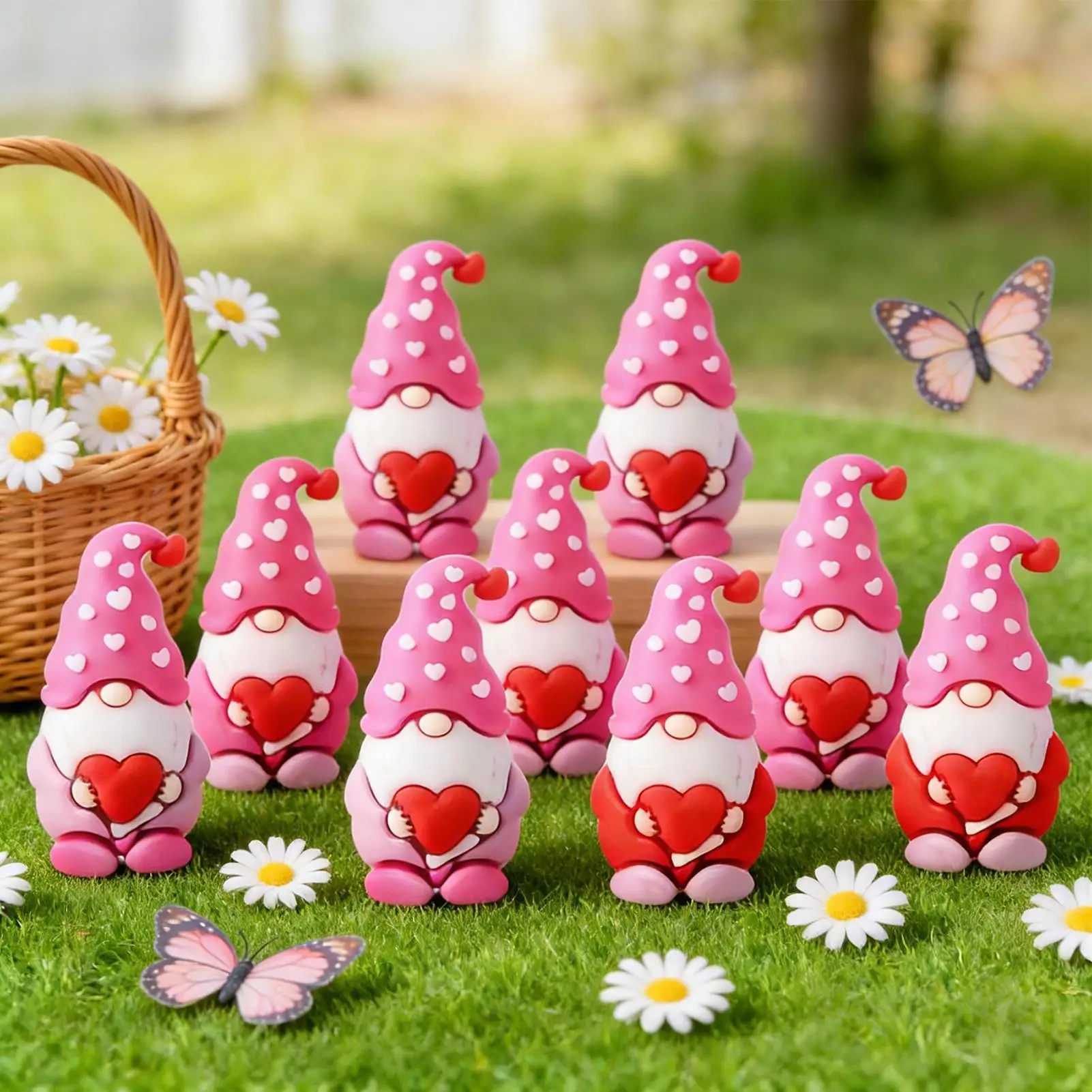 Набор из 50 фигурок гномов ко Дню святого Валентина: скульптуры-сердца, статуэтки гномов для стола, дома, комнаты, полки, вечеринки, для использования в помещении и на улице
Набор из 50 фигурок гномов ко Дню святого Валентина: скульптуры-сердца, статуэтки гномов для стола, дома, комнаты, полки, вечеринки, для использования в помещении и на улице