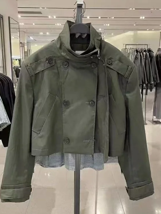 New 2025 Autumn Winter Women's Commuter Retro Wax Leather ort Biker Sle Jaet Coat Korean Loose Fit Long Sve Pure Color
New 2025 Autumn Winter Women's Commuter Retro Wax Leather ort Biker Sle Jaet Coat Korean Loose Fit Long Sve Pure Color