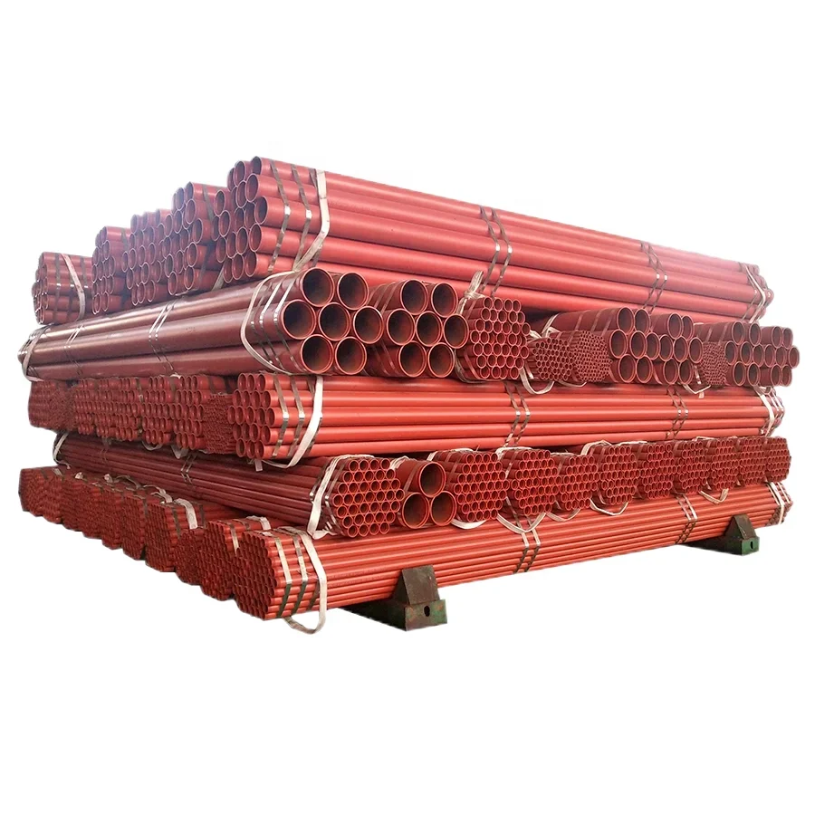 Fire Fighting ERW Welded Carbon Steel Pipe Sprinkler Fire Protection Fire Fighting Pipe
Fire Fighting ERW Welded Carbon Steel Pipe Sprinkler Fire Protection Fire Fighting Pipe