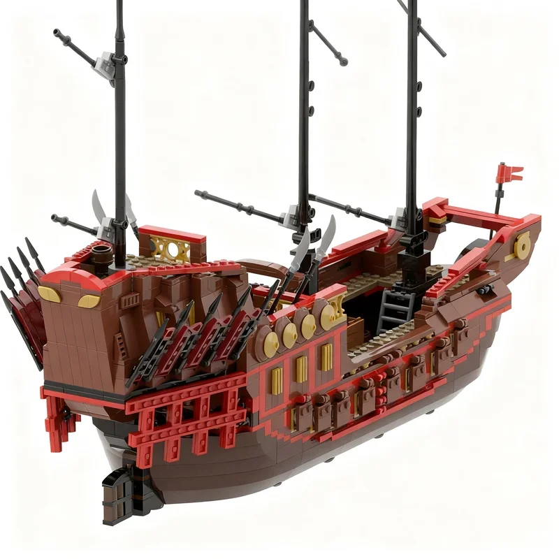 1692PCS Movie Caribbed Pirates MOC Modular Empress Sailing Ship Model DIY Creative Ideas Display Assembly Building Blocks Gift
1692PCS Movie Caribbed Pirates MOC Modular Empress Sailing Ship Model DIY Creative Ideas Display Assembly Building Blocks Gift