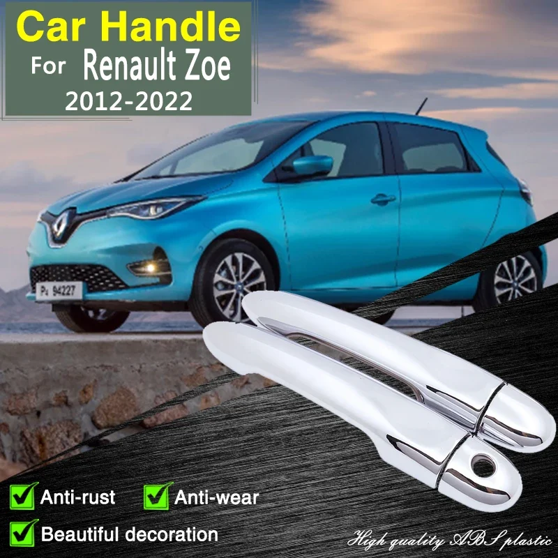 for Renault Zoe 2020 R110 Z.E.ZE ZE40 ZE50 Chrome Door Handle Accessories Cover Car Rustproof Stickers Trim Styling 2012~2022
for Renault Zoe 2020 R110 Z.E.ZE ZE40 ZE50 Chrome Door Handle Accessories Cover Car Rustproof Stickers Trim Styling 2012~2022