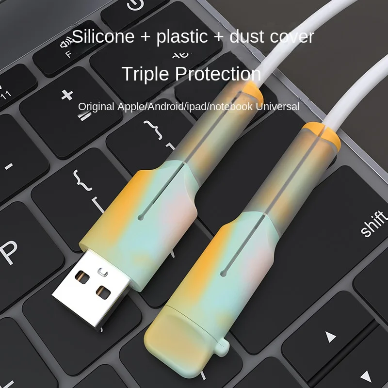 New Data Cable Protection Cover Silicone Anti Break Charging Cable Protection Cover Biter Anti Break
New Data Cable Protection Cover Silicone Anti Break Charging Cable Protection Cover Biter Anti Break