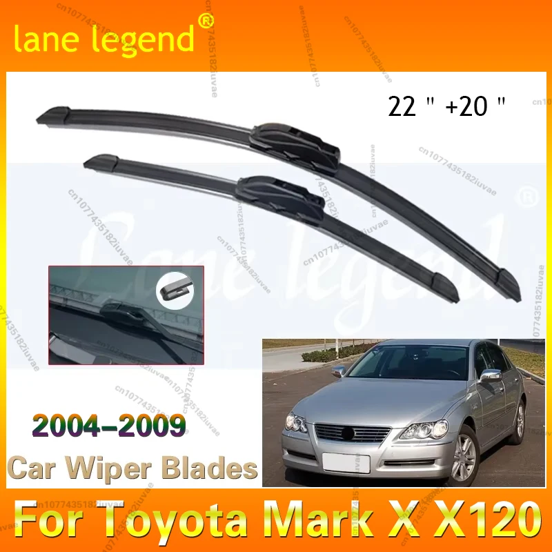 For Toyota Mark X X120 2004 2005 2006 2007 2008 2009 Accessories Universal Windscreen Wipers Blades Front Window Cutter U J Hook
For Toyota Mark X X120 2004 2005 2006 2007 2008 2009 Accessories Universal Windscreen Wipers Blades Front Window Cutter U J Hook