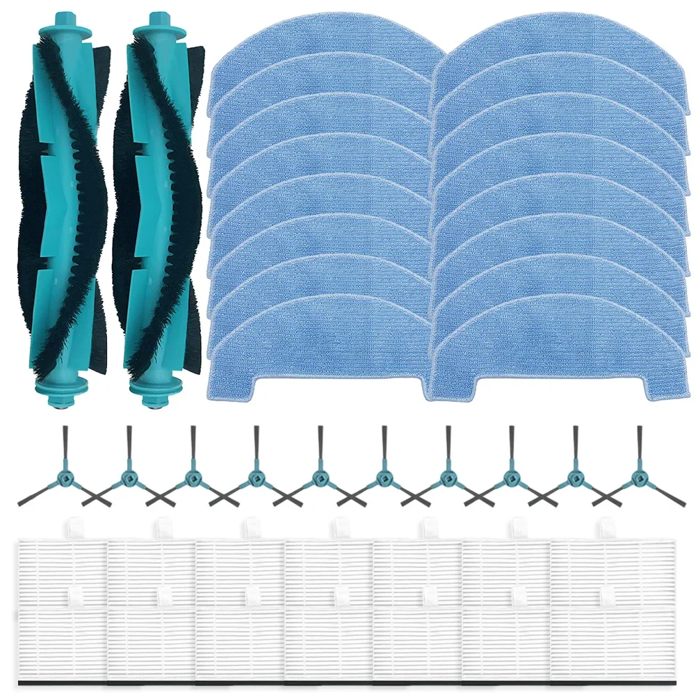 Home Cleaning Solution Filter Mop Cloth Kit Includes Side Brushes Thorough Cleaning Experience Captures Small Particles
Home Cleaning Solution Filter Mop Cloth Kit Includes Side Brushes Thorough Cleaning Experience Captures Small Particles