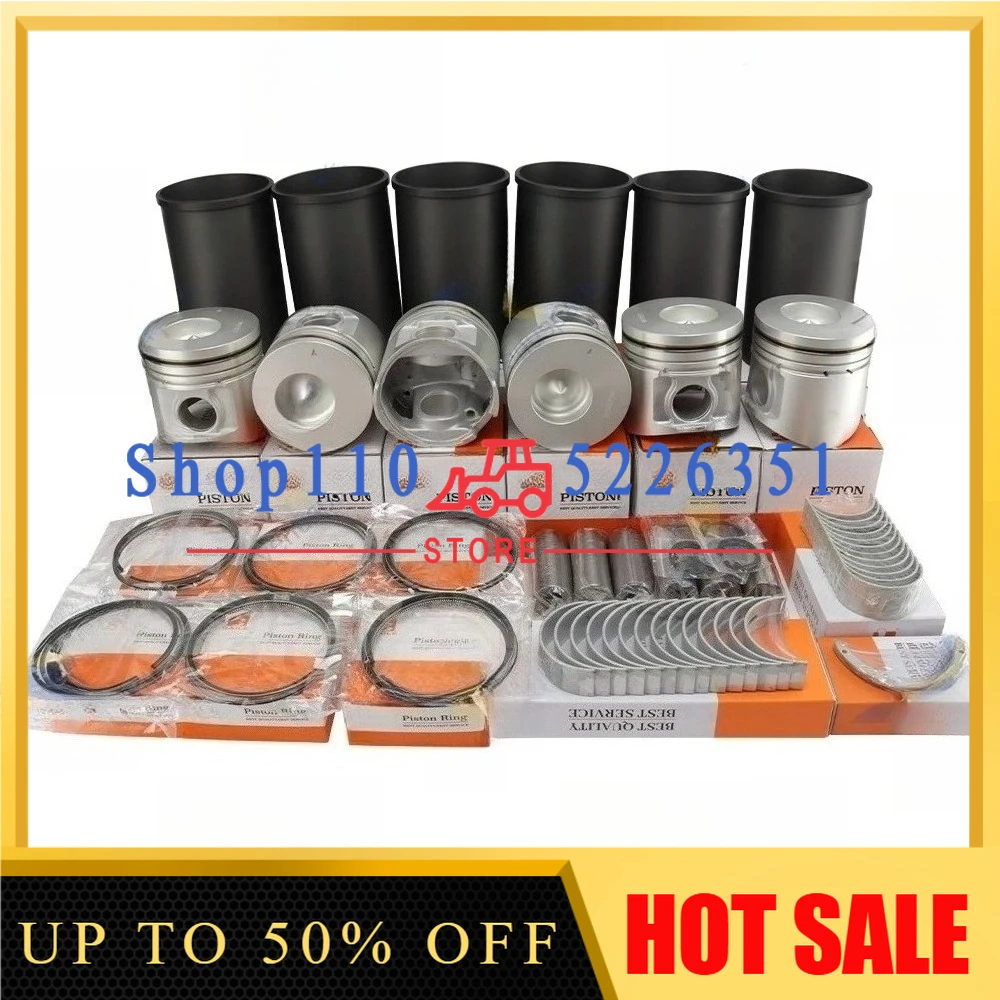 118*2.8DK+2.5+4mm 6D16T 6D16 Overhaul Rebuild Kit Piston Rings Cylinder Liner Repair Engine Parts ME072570
118*2.8DK+2.5+4mm 6D16T 6D16 Overhaul Rebuild Kit Piston Rings Cylinder Liner Repair Engine Parts ME072570