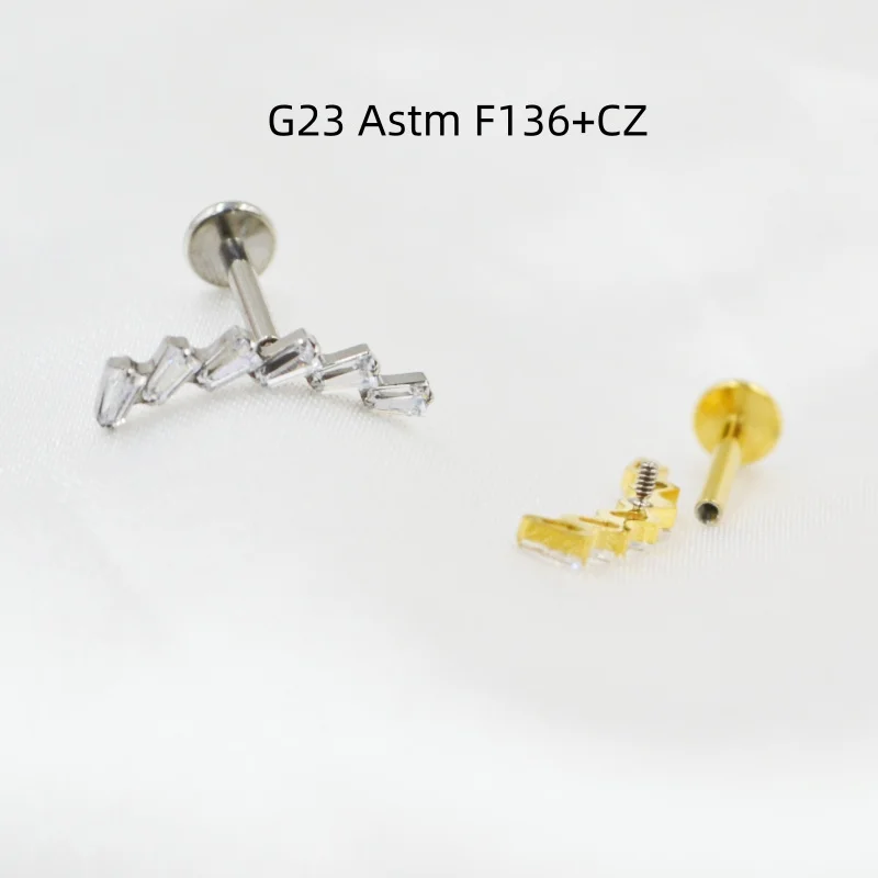 Лот 10 шт., украшения для тела G23, титан Astm F136, пирсинг CZ, губная серьга, спираль для ушей, козелок, ладья, бар, ювелирные изделия для пирсинга
Лот 10 шт., украшения для тела G23, титан Astm F136, пирсинг CZ, губная серьга, спираль для ушей, козелок, ладья, бар, ювелирные изделия для пирсинга