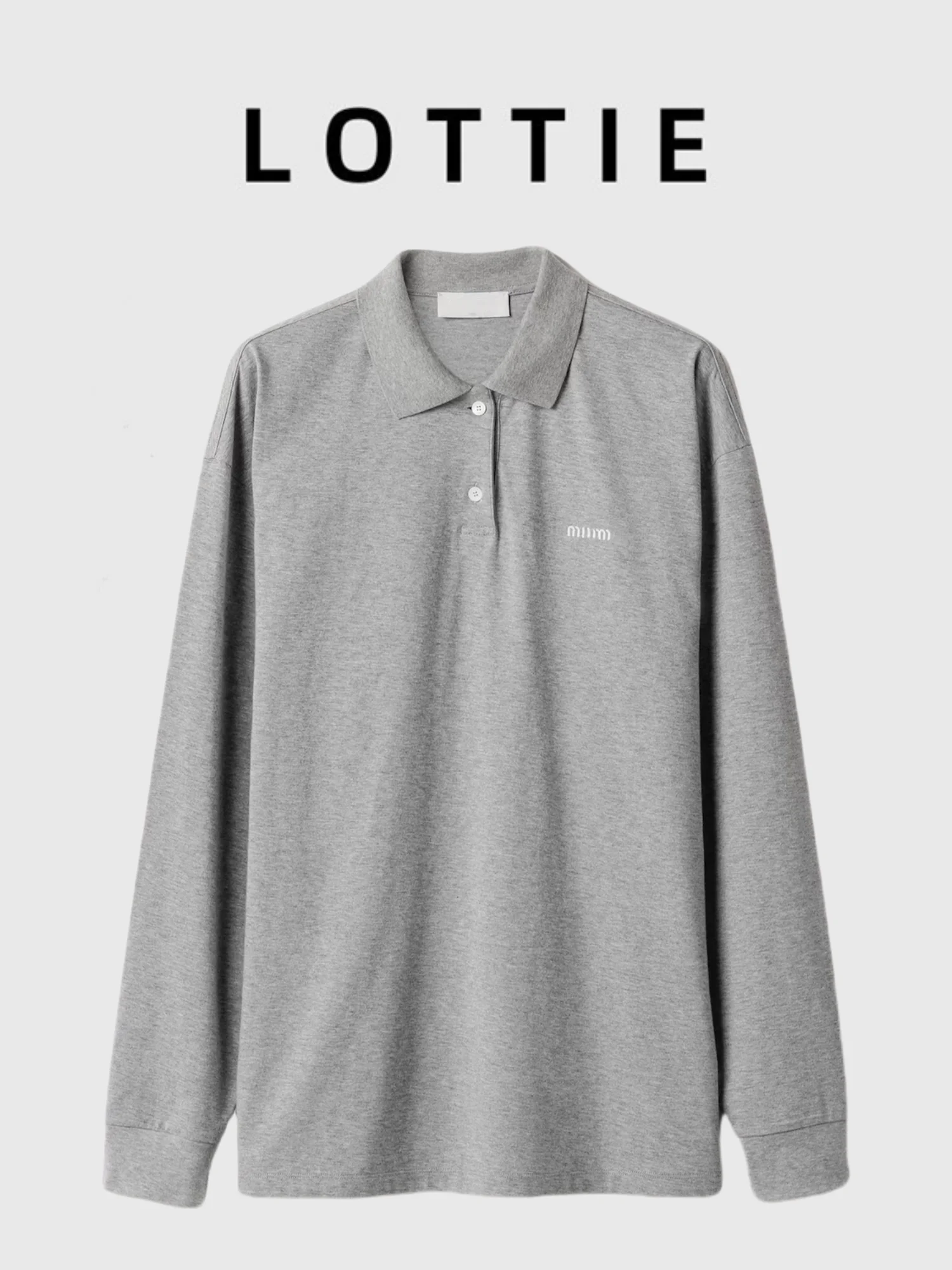 Lotton High-End Embroidered Letter Logo Long Sve T-irt Stand Collar Casual Comfortable Cotton Women's Top for Autumn
Lotton High-End Embroidered Letter Logo Long Sve T-irt Stand Collar Casual Comfortable Cotton Women's Top for Autumn