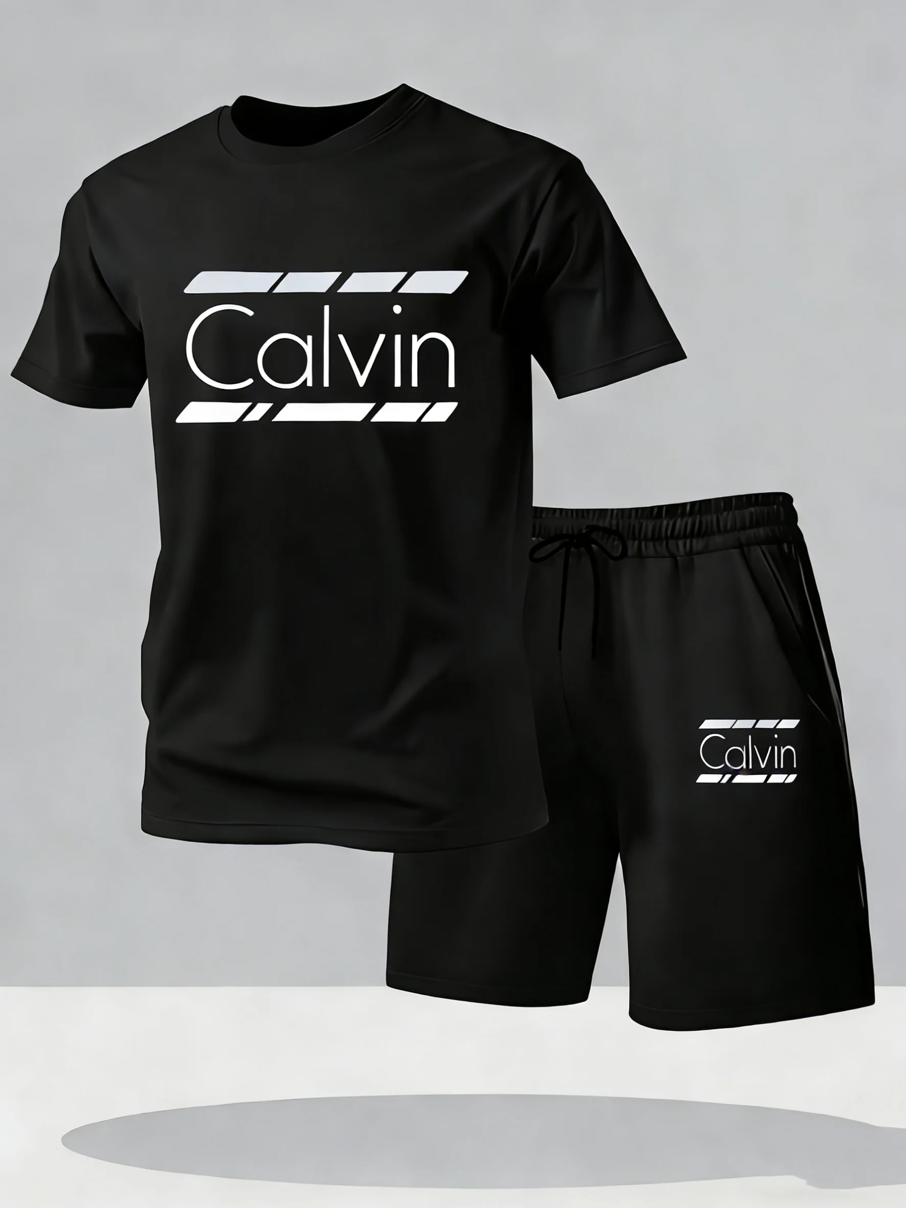 Men's short-sleeved t-shirt paired with shorts - a trendy and fashionable sports outfit suitable for outdoor activities
Men's short-sleeved t-shirt paired with shorts - a trendy and fashionable sports outfit suitable for outdoor activities