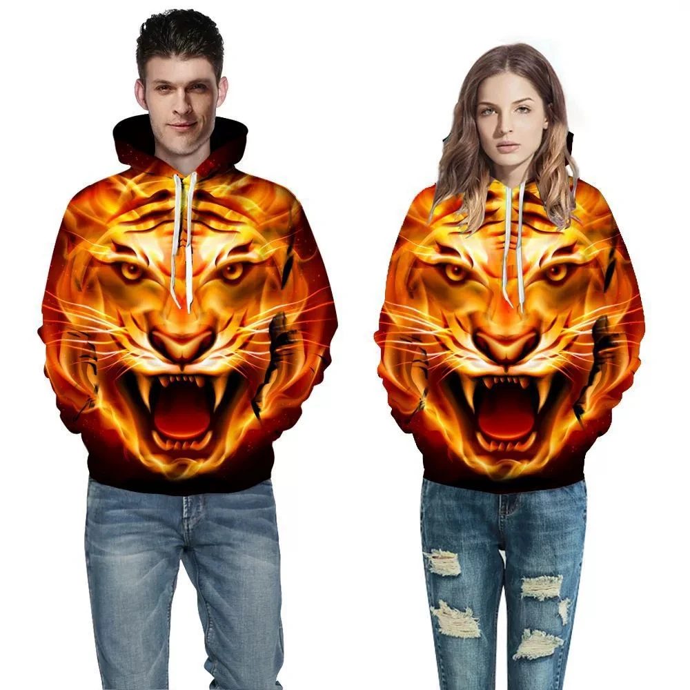 Fashion Lion/Tiger 3D Print Hoodie Men Women Hoodies Streetwear Oversized Pullovers Hooded Sweatshirts Male Tops Clothing
Fashion Lion/Tiger 3D Print Hoodie Men Women Hoodies Streetwear Oversized Pullovers Hooded Sweatshirts Male Tops Clothing