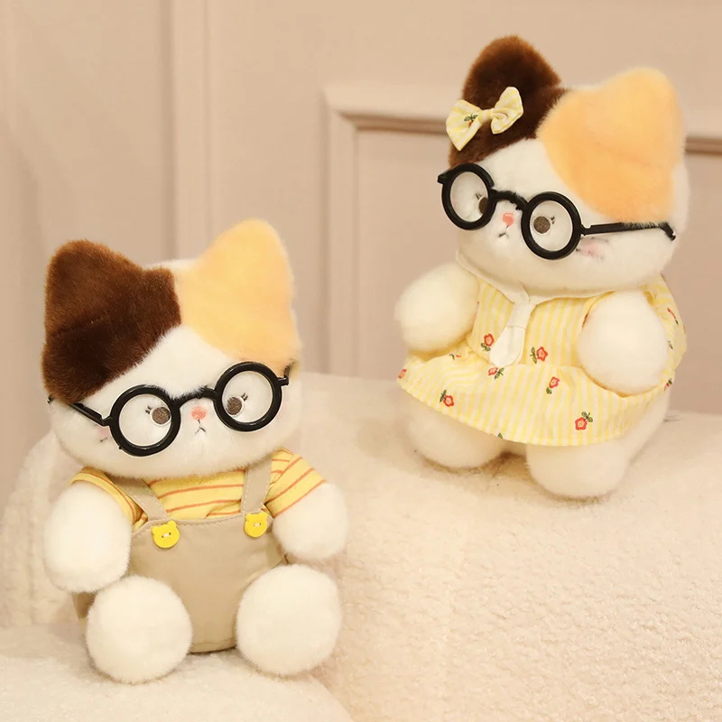 Kawaii Cat Plush Toys for Kids Room Decor Soft Animal Stuffed Cats Companion Gifts Warmth Peace of Mind Children's Friends
Kawaii Cat Plush Toys for Kids Room Decor Soft Animal Stuffed Cats Companion Gifts Warmth Peace of Mind Children's Friends