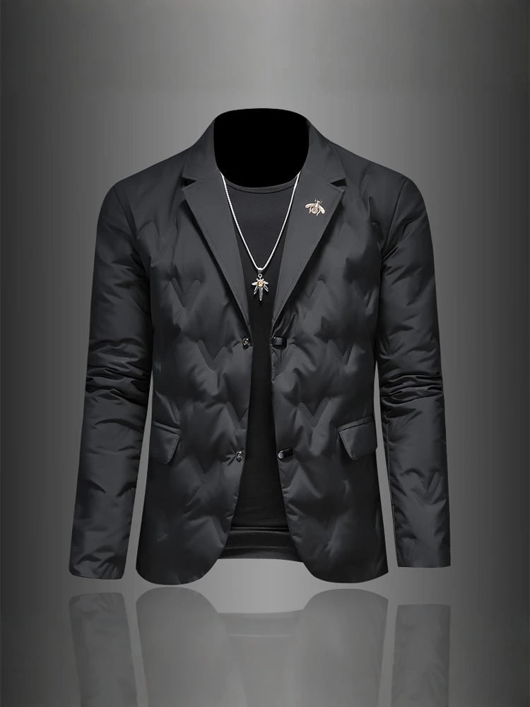 Men's Faion Slim Fit Du down Jaet Bee Embroidery Busin Sle Warmth White Du Feather Coat Winter New Arrival
Men's Faion Slim Fit Du down Jaet Bee Embroidery Busin Sle Warmth White Du Feather Coat Winter New Arrival