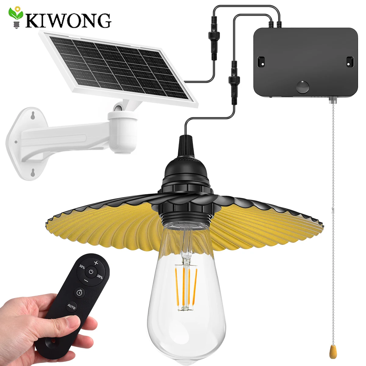 Solar Pendant Light Indoor Outdoor Solar Shed Light IP65 Waterproof 2 Charging Way Hanging Gazebo Barn Lights with Pull Cord
Solar Pendant Light Indoor Outdoor Solar Shed Light IP65 Waterproof 2 Charging Way Hanging Gazebo Barn Lights with Pull Cord