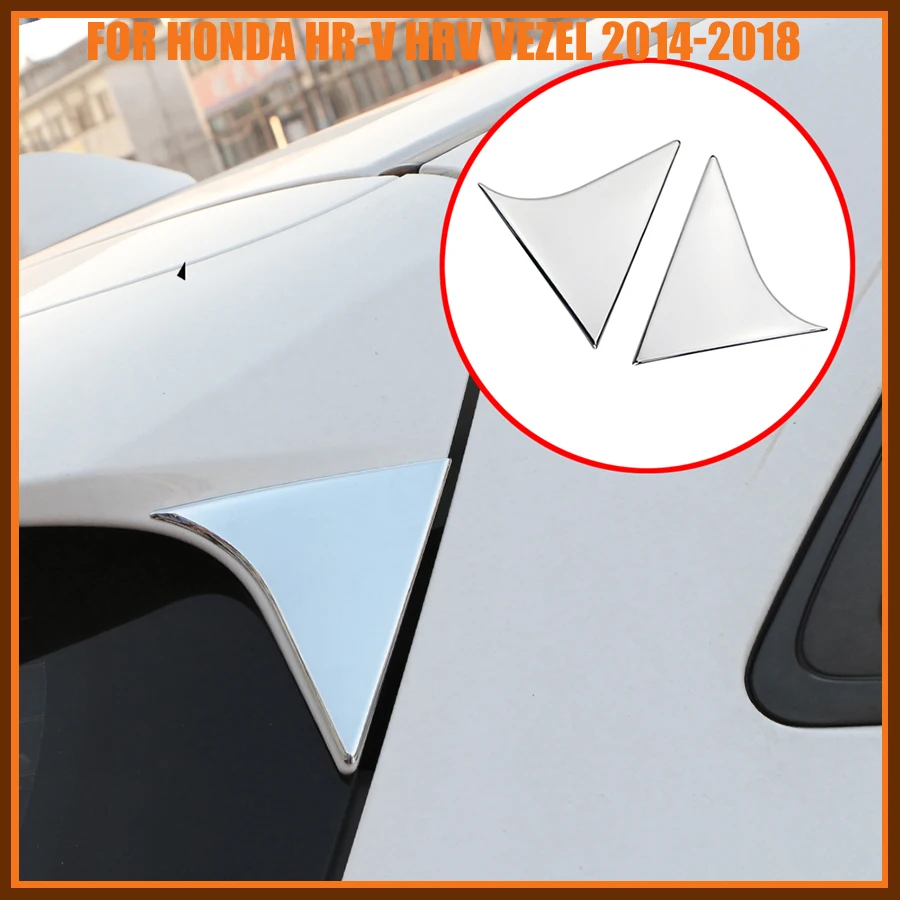 Car Rear Tail Spoiler Side Triangle Molding Window Bezel Trim Sticks for Honda HR-V HRV Vezel 2015 2016 2017 2018 2019 2020 2021
Car Rear Tail Spoiler Side Triangle Molding Window Bezel Trim Sticks for Honda HR-V HRV Vezel 2015 2016 2017 2018 2019 2020 2021