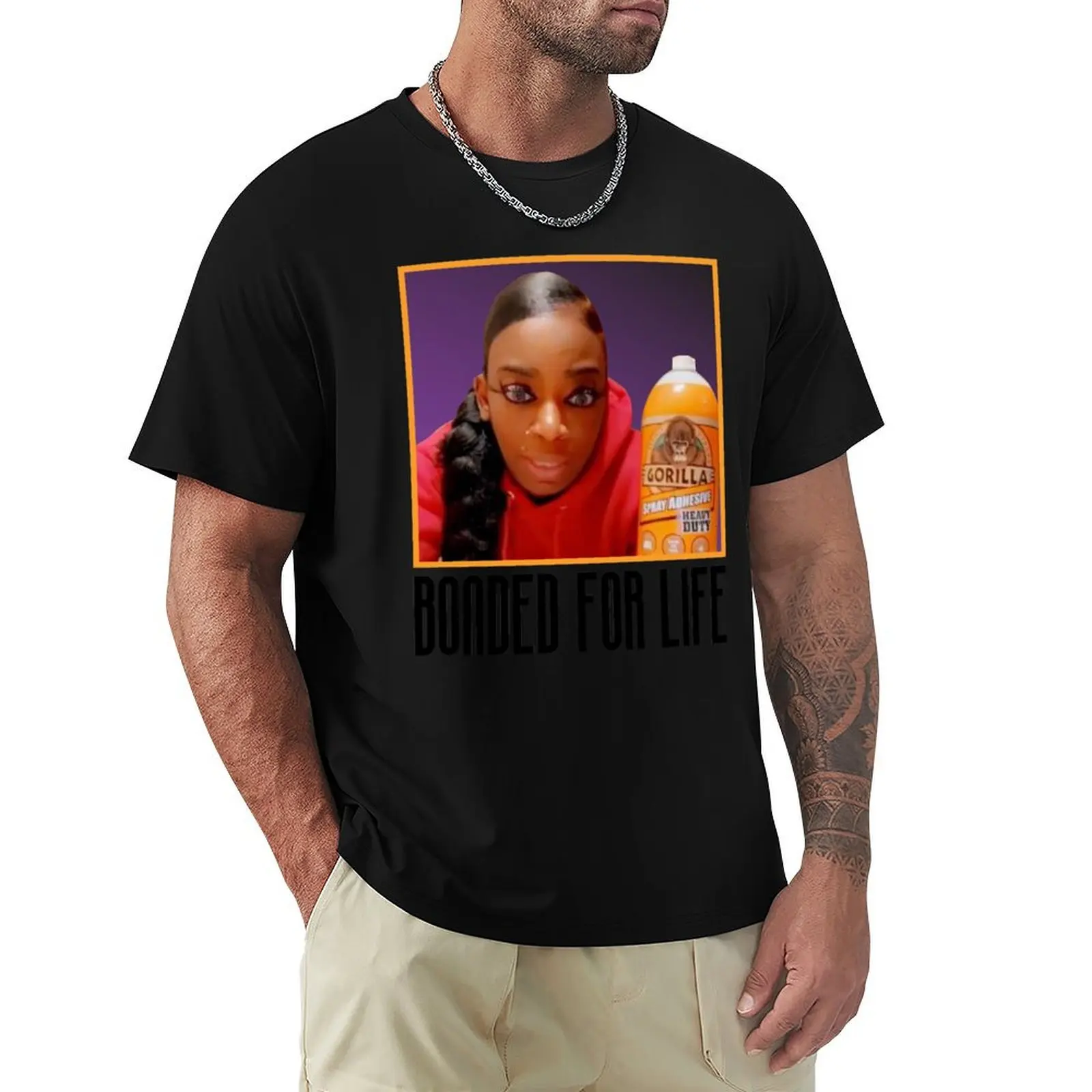 Bonded For Life T-Shirt All Match Print Short Sleeve Top
Bonded For Life T-Shirt All Match Print Short Sleeve Top