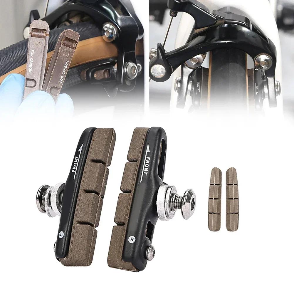 2 Pcs Bicycle Brake Pads Leather Caliper Rim Brake Block C-brake Wear-resistant Clip Ring Brake Pad Brake Pad Accessories
2 Pcs Bicycle Brake Pads Leather Caliper Rim Brake Block C-brake Wear-resistant Clip Ring Brake Pad Brake Pad Accessories