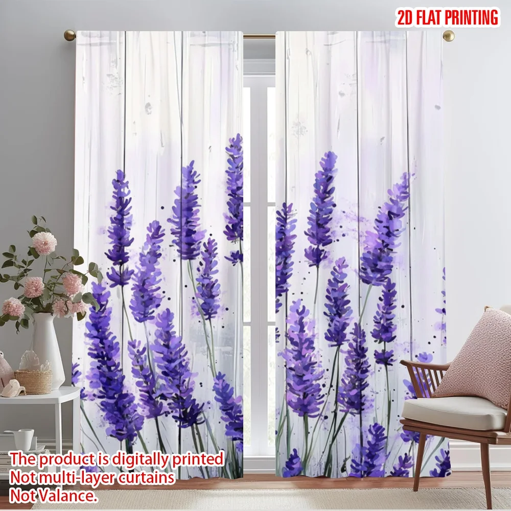 2pcs,2D plane printing Curtains Roller Blinds Lavender Bliss(2) 100% Polyester (without rod) Decorations Inside Ldeal for Living
2pcs,2D plane printing Curtains Roller Blinds Lavender Bliss(2) 100% Polyester (without rod) Decorations Inside Ldeal for Living