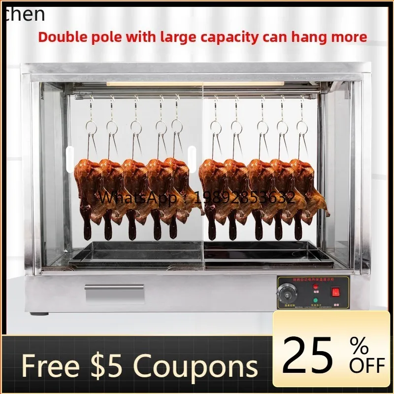 BX commercial stainless steel roast duck insulation display cabinet air-heated pork belly roast wax display
BX commercial stainless steel roast duck insulation display cabinet air-heated pork belly roast wax display