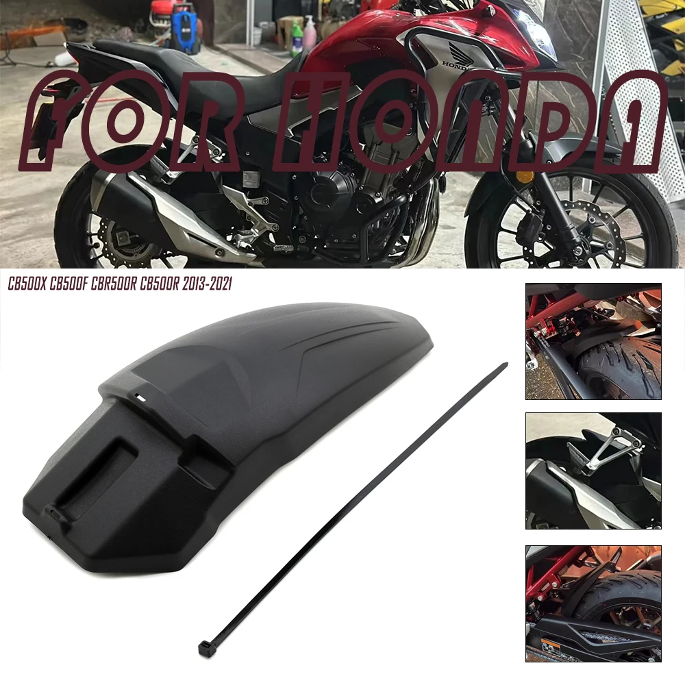 Motorcycle For HONDA CB500X CB500F CBR500R CB500R 2013-2021 2020 Rear Mudguard ABS Fairing FENDER Rear Extender Extension CB 500
Motorcycle For HONDA CB500X CB500F CBR500R CB500R 2013-2021 2020 Rear Mudguard ABS Fairing FENDER Rear Extender Extension CB 500