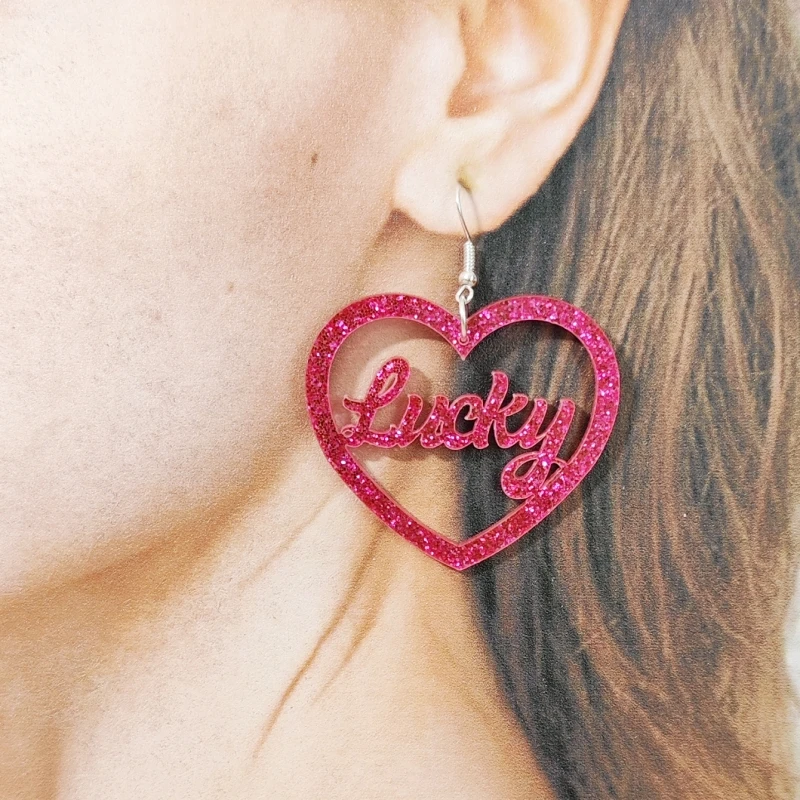 KUGUYS Peach Heart Glitter Acrylic Earrings Letters Rose Red Jewelry Sweet Kawaii Accessories
KUGUYS Peach Heart Glitter Acrylic Earrings Letters Rose Red Jewelry Sweet Kawaii Accessories