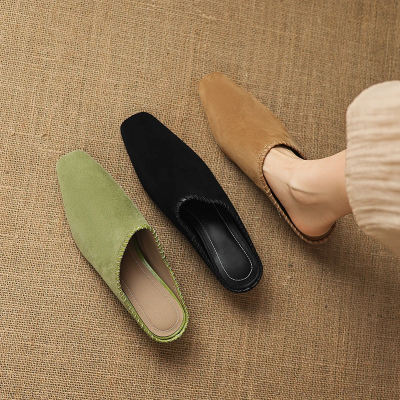 2026 new summer women sandals natural leather 22-25cm kid suede+sheepskin square toe mules high heel women slippers fashion
2026 new summer women sandals natural leather 22-25cm kid suede+sheepskin square toe mules high heel women slippers fashion