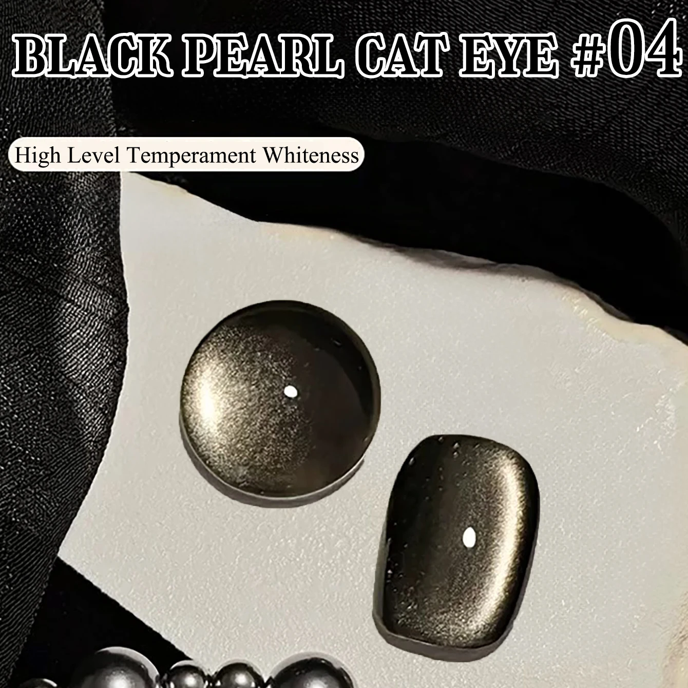 1pcs TC 2025 Sparkling Black Pearl Cat Eye Gel Nail Polish Autumn/Winter Fashion Versatile Whitening Nail Art Nail Supplies
1pcs TC 2025 Sparkling Black Pearl Cat Eye Gel Nail Polish Autumn/Winter Fashion Versatile Whitening Nail Art Nail Supplies