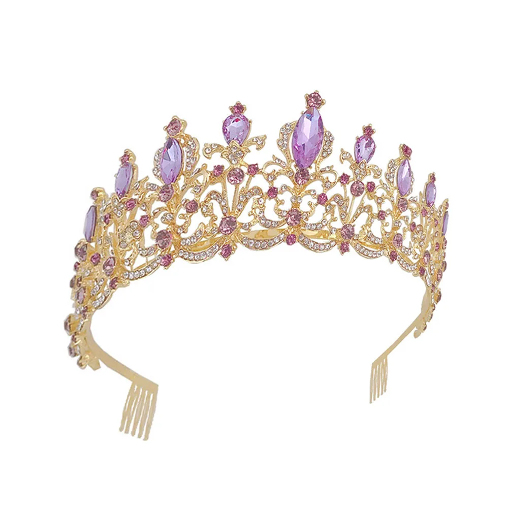 Bridal Crown Headdress Rhinestones Elegant Accessories Simple Stylish Alloy Water Diamond Wedding Dress Party
Bridal Crown Headdress Rhinestones Elegant Accessories Simple Stylish Alloy Water Diamond Wedding Dress Party