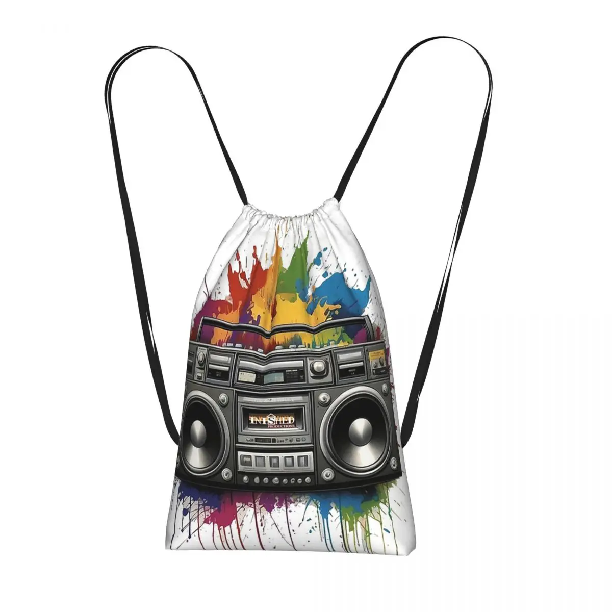 Color Graffiti Radio Backpacks Fashion Drawstring Bags Sundries Bag Book Bags for Travel School
Color Graffiti Radio Backpacks Fashion Drawstring Bags Sundries Bag Book Bags for Travel School