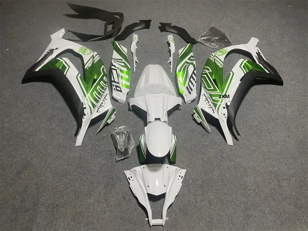Комплект обтекателей из АБС-пластика для Kawasaki Ninja ZX-10R ZX10R 2011 2012 2013 2014 11 12 13 14 15, корпус белого и зеленого цвета
Комплект обтекателей из АБС-пластика для Kawasaki Ninja ZX-10R ZX10R 2011 2012 2013 2014 11 12 13 14 15, корпус белого и зеленого цвета
