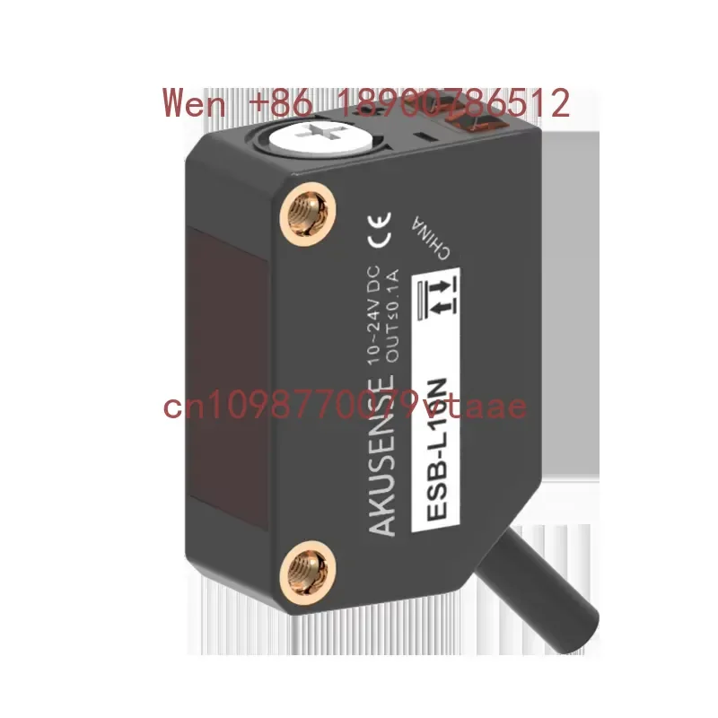 AkuSense ESB-10N NPN/PNP Open-collector Housing Back Potentiometer IP67 photoelectric sensor photo cell sensor outdoor lights
AkuSense ESB-10N NPN/PNP Open-collector Housing Back Potentiometer IP67 photoelectric sensor photo cell sensor outdoor lights