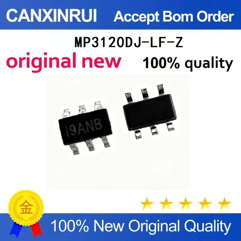 (5-100 Pieces) New MP3120DJ-LF-Z MPS silk screen I9AEM power management chip IC in stock IC
(5-100 Pieces) New MP3120DJ-LF-Z MPS silk screen I9AEM power management chip IC in stock IC