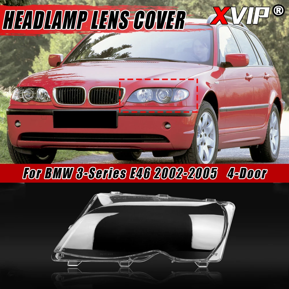 XVIP L & R линза для фар, прозрачная крышка объектива для BMW 3-Series E46 4 Dr 02-05, прозрачный абажур, крышка фары, стеклянный корпус линзы
XVIP L & R линза для фар, прозрачная крышка объектива для BMW 3-Series E46 4 Dr 02-05, прозрачный абажур, крышка фары, стеклянный корпус линзы