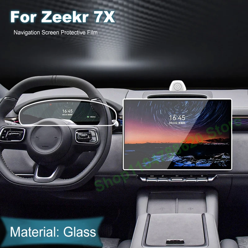 Car GPS Navigation Screen Scratch-resistant Tempered Glass Protective Film For For Zeekr 7X Interior Stickers Accessories
Car GPS Navigation Screen Scratch-resistant Tempered Glass Protective Film For For Zeekr 7X Interior Stickers Accessories