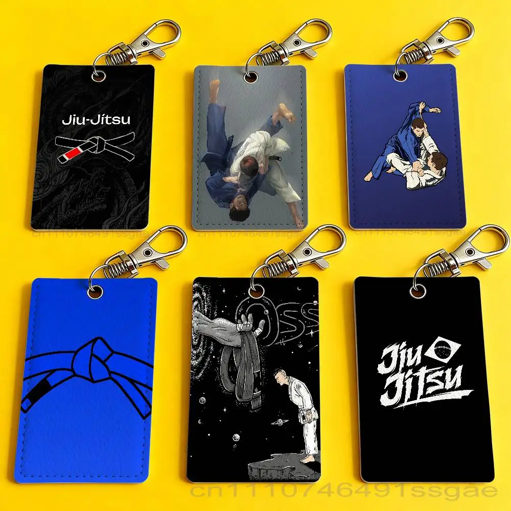 BJJ Brazilian Jiu Jitsu Card Holder Men And Womenn Universal Antirust Keychain Learther Access Drop Key Tag Ring
BJJ Brazilian Jiu Jitsu Card Holder Men And Womenn Universal Antirust Keychain Learther Access Drop Key Tag Ring
