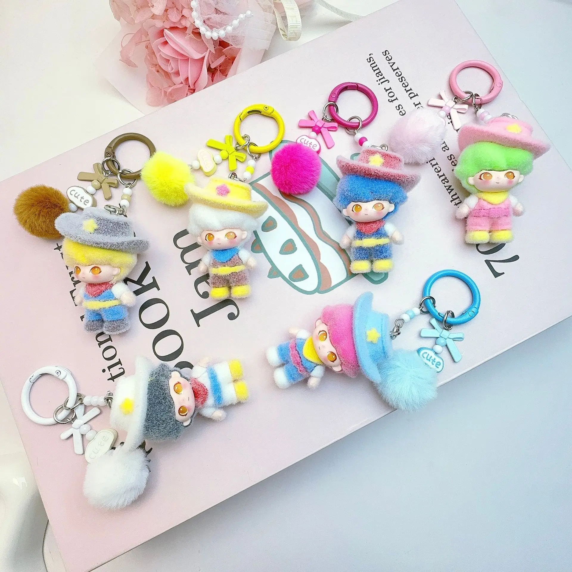 New Baby Three keychain pendant mobile phone chain bag accessory gift
New Baby Three keychain pendant mobile phone chain bag accessory gift