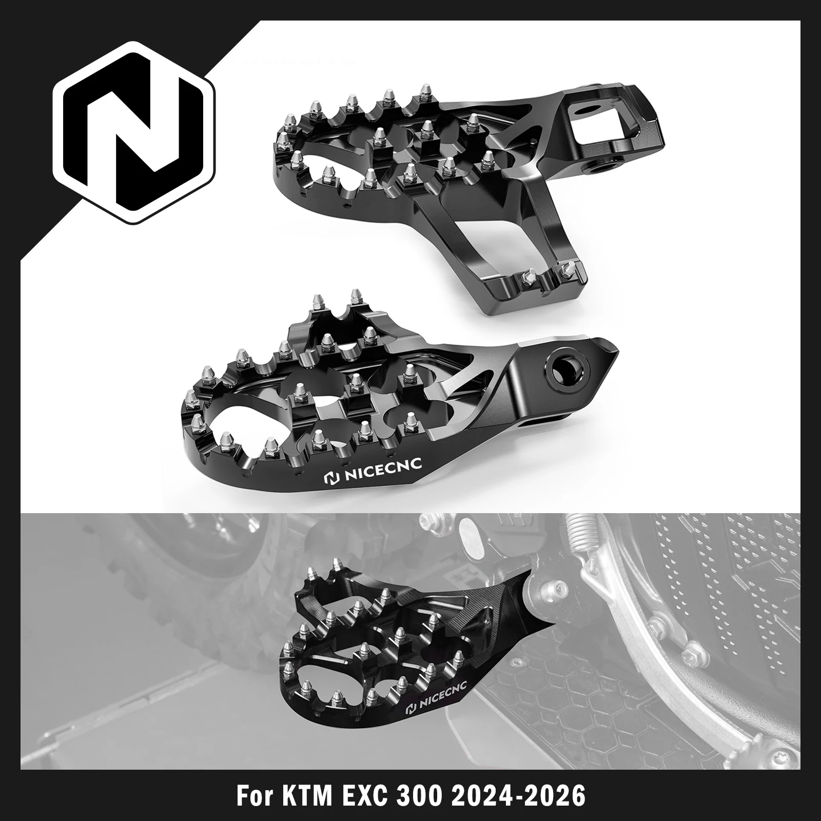 For KTM EXC 300 2024-2026 EXCF 350 XCF 350 SX 125 SXF 250 SXF 450 Extender Foot Pegs Footrest For Husqvarna TE 300 GasGas EC 300
For KTM EXC 300 2024-2026 EXCF 350 XCF 350 SX 125 SXF 250 SXF 450 Extender Foot Pegs Footrest For Husqvarna TE 300 GasGas EC 300