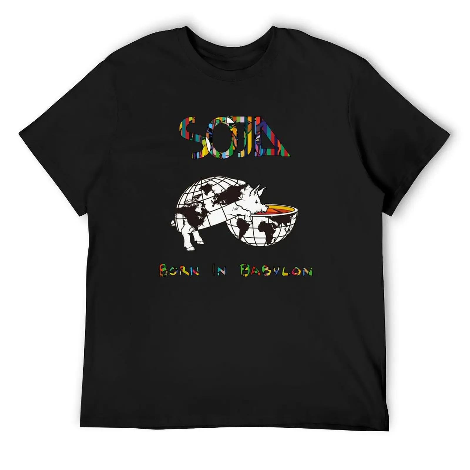 SOJA Born in Babylon T-Shirt luxury t-shirt basketball graphic tees sweat sweat shirts, men
SOJA Born in Babylon T-Shirt luxury t-shirt basketball graphic tees sweat sweat shirts, men
