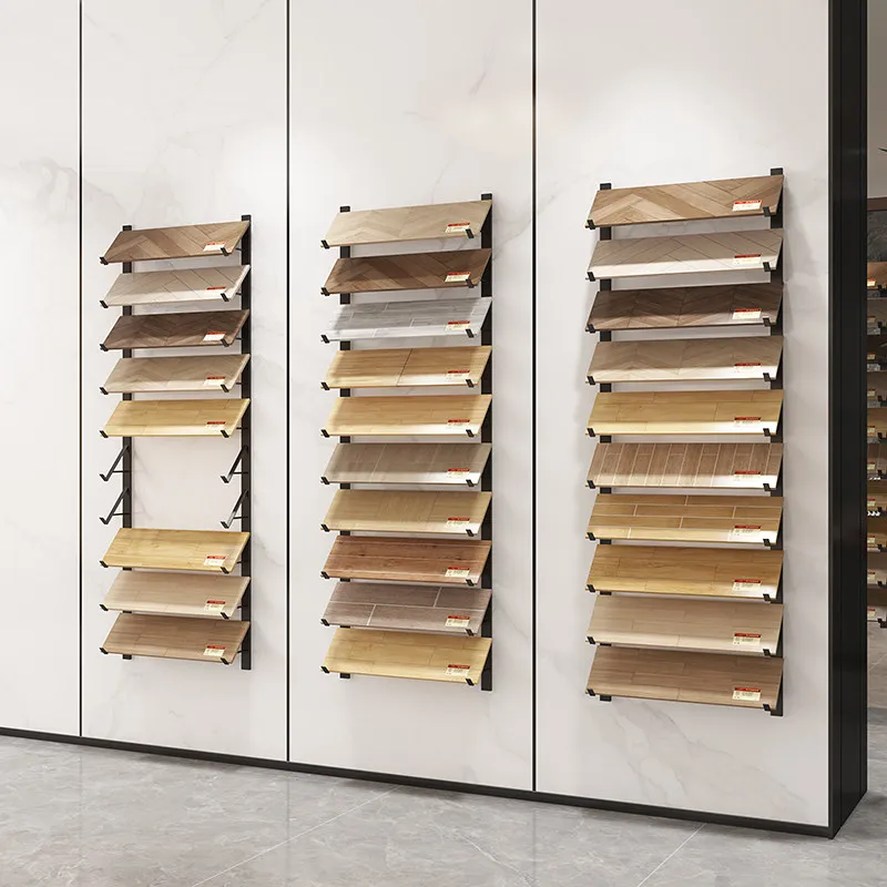 wall covering wall-mounted tile display rack, wardrobe color sample skirting board display rack, wooden floor display rack
wall covering wall-mounted tile display rack, wardrobe color sample skirting board display rack, wooden floor display rack