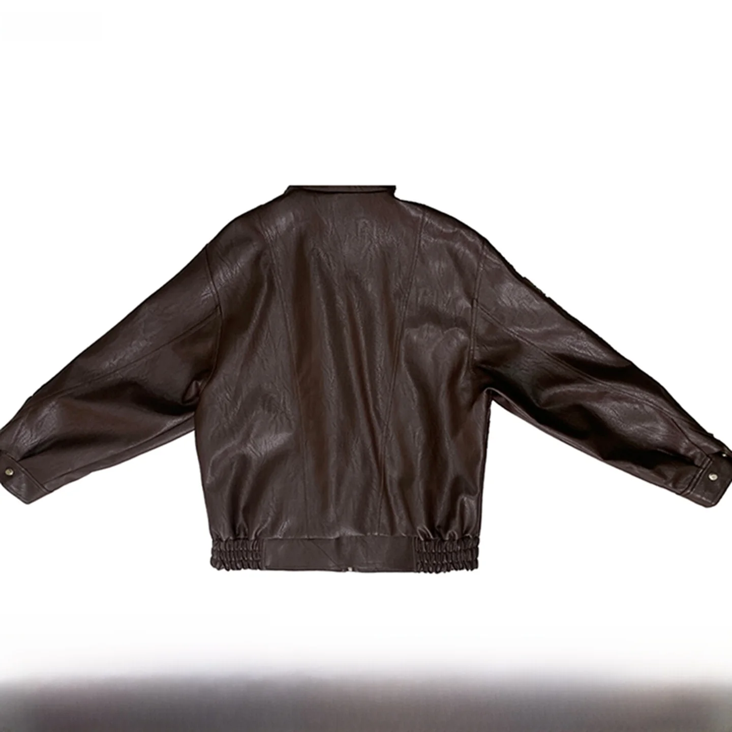 Nerazzurri Vintage Brown Leather Jacket Women's Cool Loose American Style Short PU Leather Coat Commute Wind Resistant
Nerazzurri Vintage Brown Leather Jacket Women's Cool Loose American Style Short PU Leather Coat Commute Wind Resistant