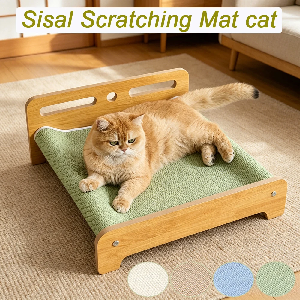 Natural Sisal Cat Scratcher ,Heavy Duty Large Cat Scratching Mat for Indoor Cats,Sisal Scratch Pad for Sofa Furniture Protection
Natural Sisal Cat Scratcher ,Heavy Duty Large Cat Scratching Mat for Indoor Cats,Sisal Scratch Pad for Sofa Furniture Protection