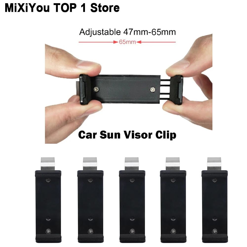 5pcs Universal Wireless Remote Control Holder and Sun Visor Clip Garage remote control
5pcs Universal Wireless Remote Control Holder and Sun Visor Clip Garage remote control