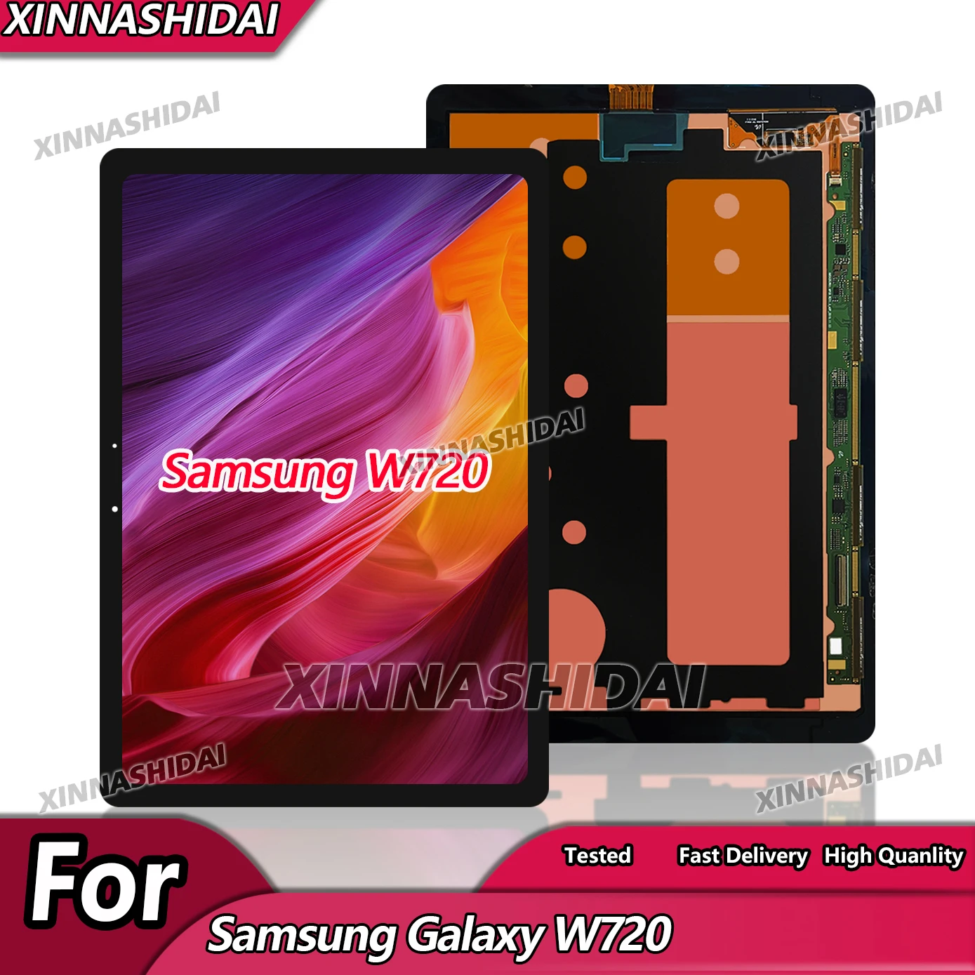 12" High Quality Screen LCD For Samsung Galaxy W720 LCD Display Touch Screen Digitizer Glass Assembly Replacement
12" High Quality Screen LCD For Samsung Galaxy W720 LCD Display Touch Screen Digitizer Glass Assembly Replacement