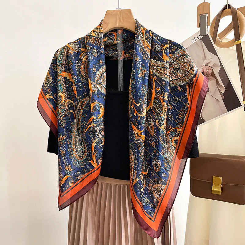 Design Twill Silk Square Scarf Women Luxury Brand Hijab Scarves Headband Foulard Ladies Shawl Wrap Echarpe Foulard Bandana 2023
Design Twill Silk Square Scarf Women Luxury Brand Hijab Scarves Headband Foulard Ladies Shawl Wrap Echarpe Foulard Bandana 2023