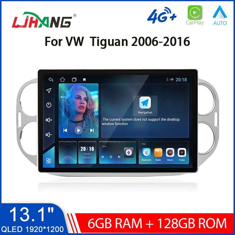 LJHANG Android 13 Car Multimedia Player For VW Volkswagen Tiguan 2010 - 2012 13.1 Inch Radio GPS Navigation Video Car Stereo DSP
LJHANG Android 13 Car Multimedia Player For VW Volkswagen Tiguan 2010 - 2012 13.1 Inch Radio GPS Navigation Video Car Stereo DSP