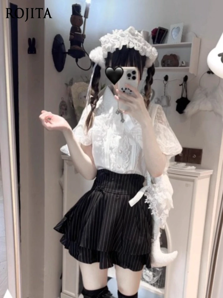Striped Butterfly Puff Skirt Pink Pleated Skirt Women Clothing Korean Style Korean Fashion Clothing Summer Dress 2025 New
Striped Butterfly Puff Skirt Pink Pleated Skirt Women Clothing Korean Style Korean Fashion Clothing Summer Dress 2025 New