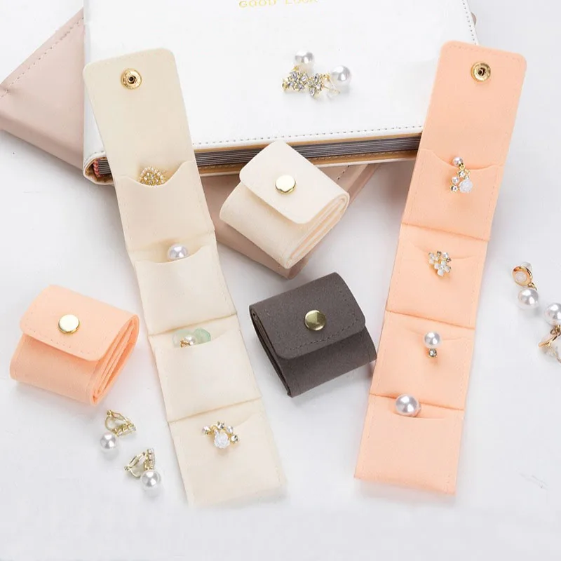 10pcs/lot Foldable Microfiber Jewelry Buckle Bags Travel Portable Pocket Earrings Ring Small Item Storage Bag
10pcs/lot Foldable Microfiber Jewelry Buckle Bags Travel Portable Pocket Earrings Ring Small Item Storage Bag